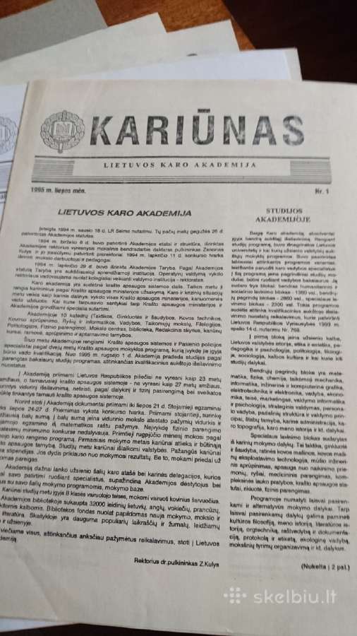 Perku viską kas susiję su Lietuvos karo akademija - nuotraukos Nr. 10