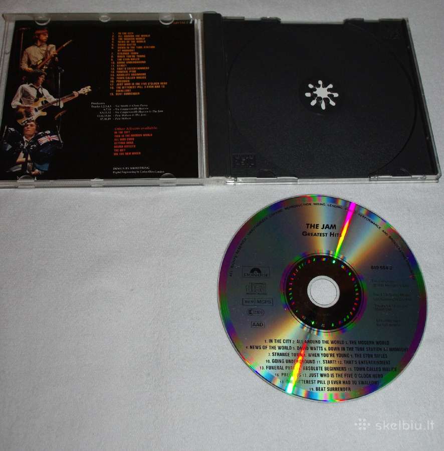 The Jam albumas „Greatest hits“, 1991 - nuotraukos Nr. 5