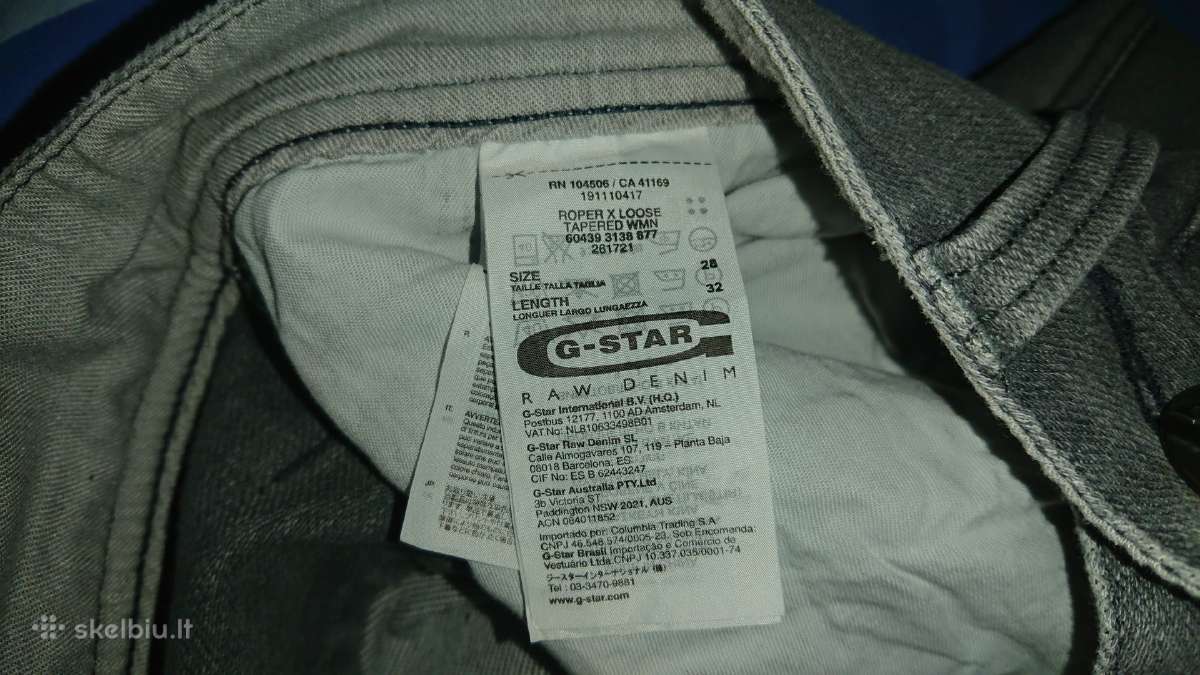 Moteriški dzinsai g-star. - nuotraukos Nr. 6
