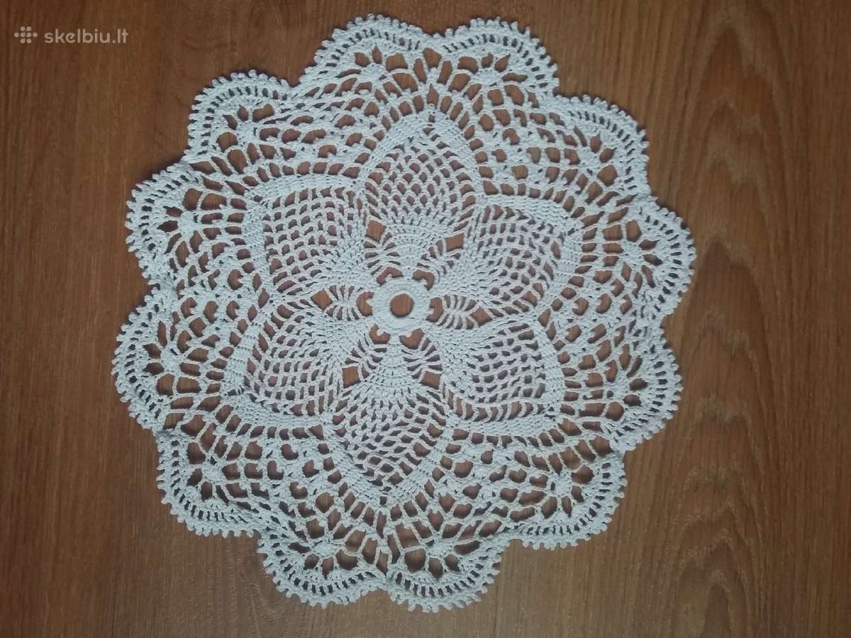 Nertos servetėlės. Skersmuo 30 cm - nuotraukos Nr. 7