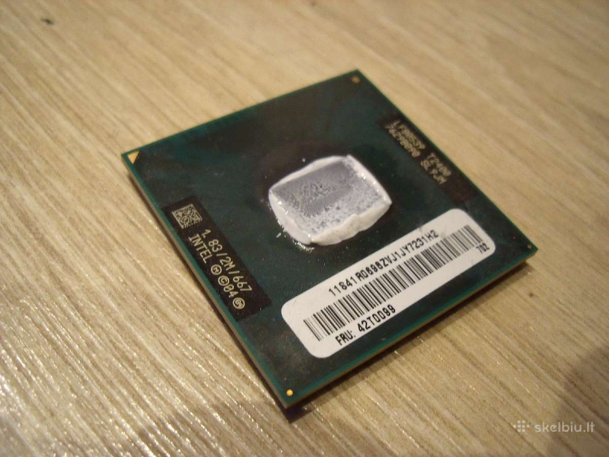 Laptopo atmintys ddr1, ddr2 , ddr3 , HDD, Cpu - nuotraukos Nr. 6
