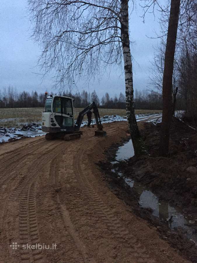 Mini ekskavatoriaus Bobcat Savivarcio Nuoma - nuotraukos Nr. 17
