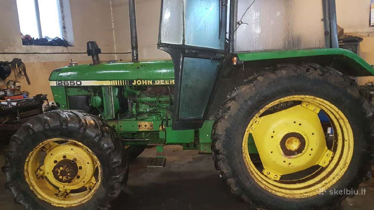 Traktorius John Deere 2650 Ardomas Dalimis - nuotraukos Nr. 2