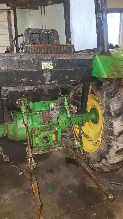 Traktorius John Deere 2650 Ardomas Dalimis - nuotraukos Nr. 3