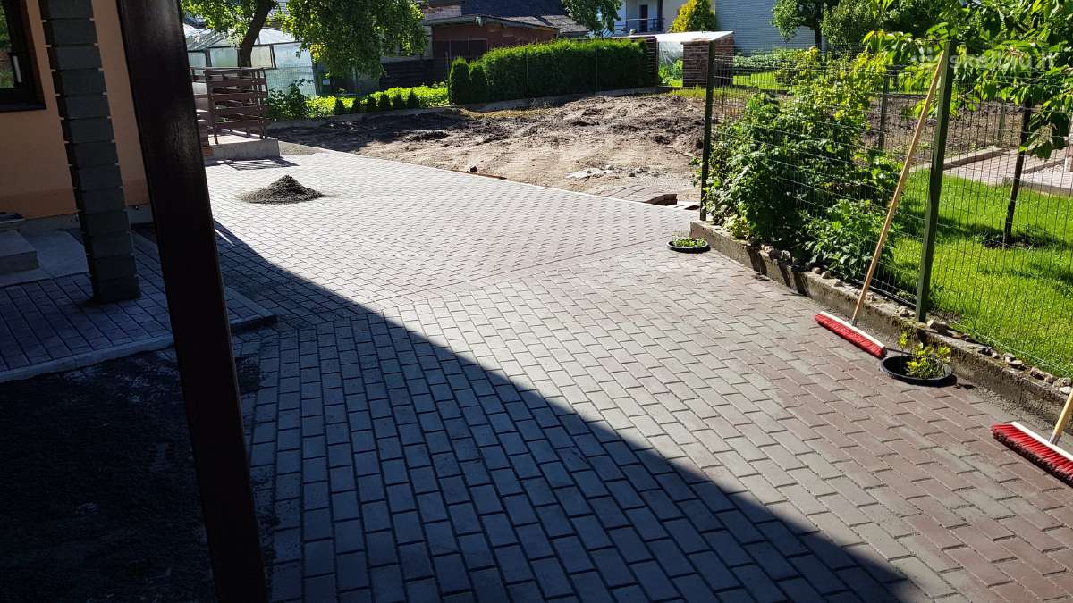 Kokybiškas trinkelių klojimas - nuotraukos Nr. 15