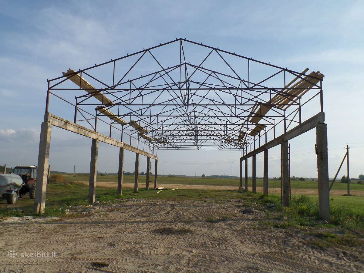 Angarai sandėliai garažai metalines konstrukcijos - nuotraukos Nr. 19