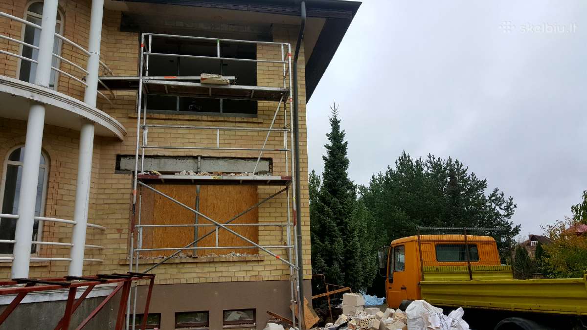 Kapitalinis remontas,naujos st.įrengimas,griovimas - nuotraukos Nr. 12