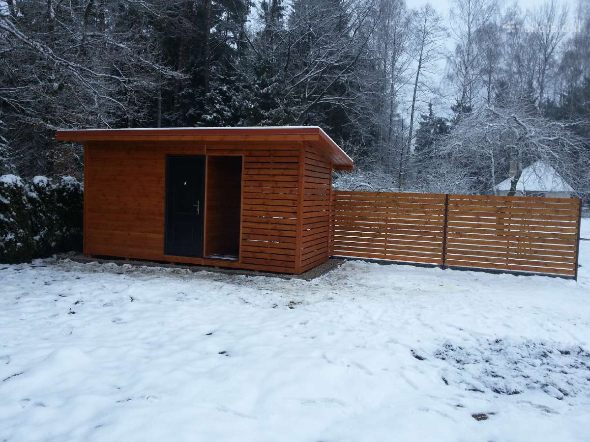 Mediniai statiniai. Stogai. Tvoros - nuotraukos Nr. 25