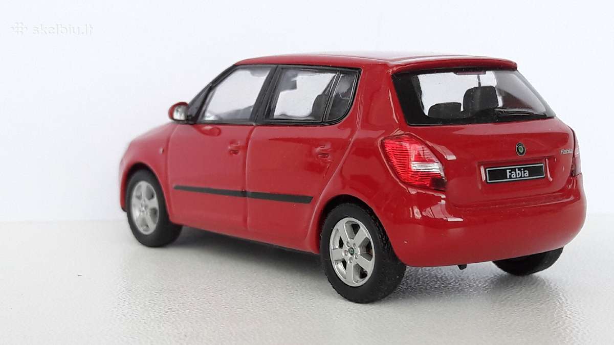 1/43 modeliukai Škoda Fabia Mk2 - nuotraukos Nr. 3