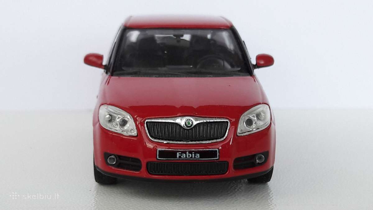 1/43 modeliukai Škoda Fabia Mk2 - nuotraukos Nr. 7