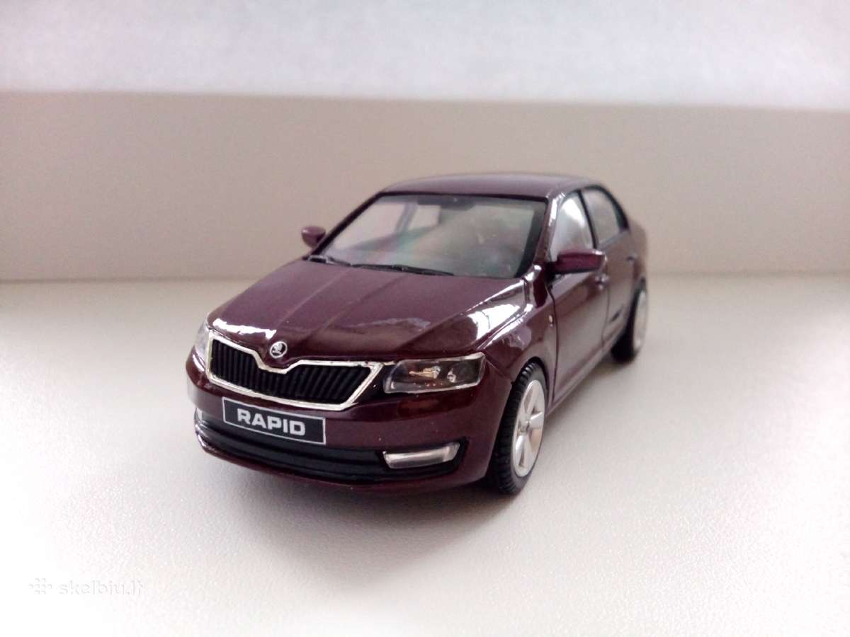 1/43 modeliukai Škoda Rapid Mk1