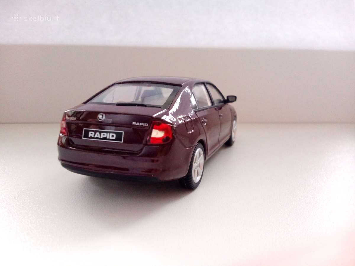 1/43 modeliukai Škoda Rapid Mk1 - nuotraukos Nr. 4