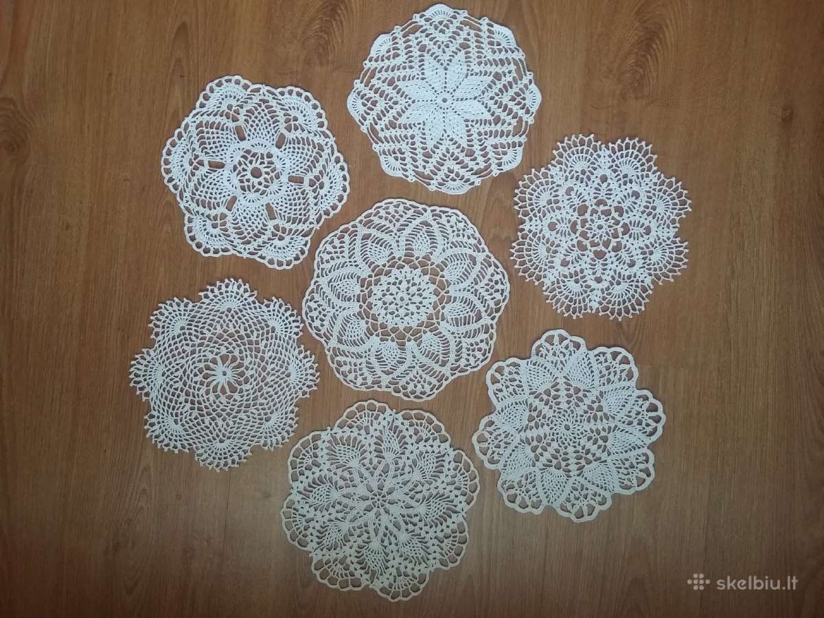 Nertos servetėlės 25 cm - nuotraukos Nr. 13