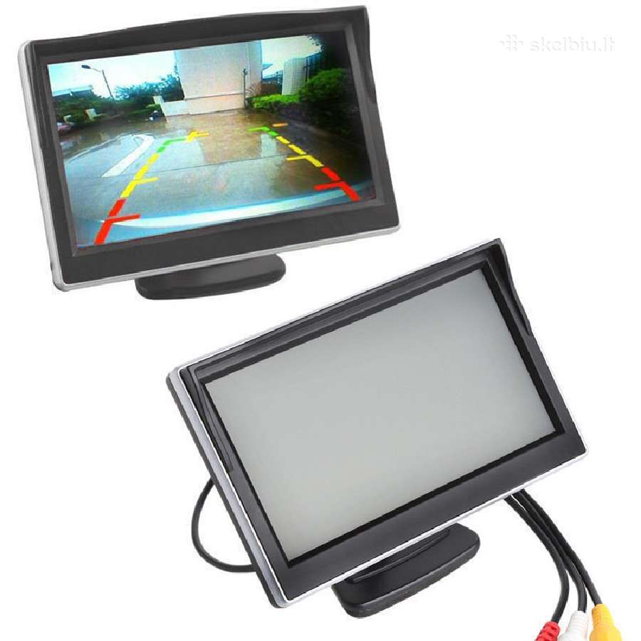 Galinio vaizdo kamera numerio rėmelyje su LCD - nuotraukos Nr. 3