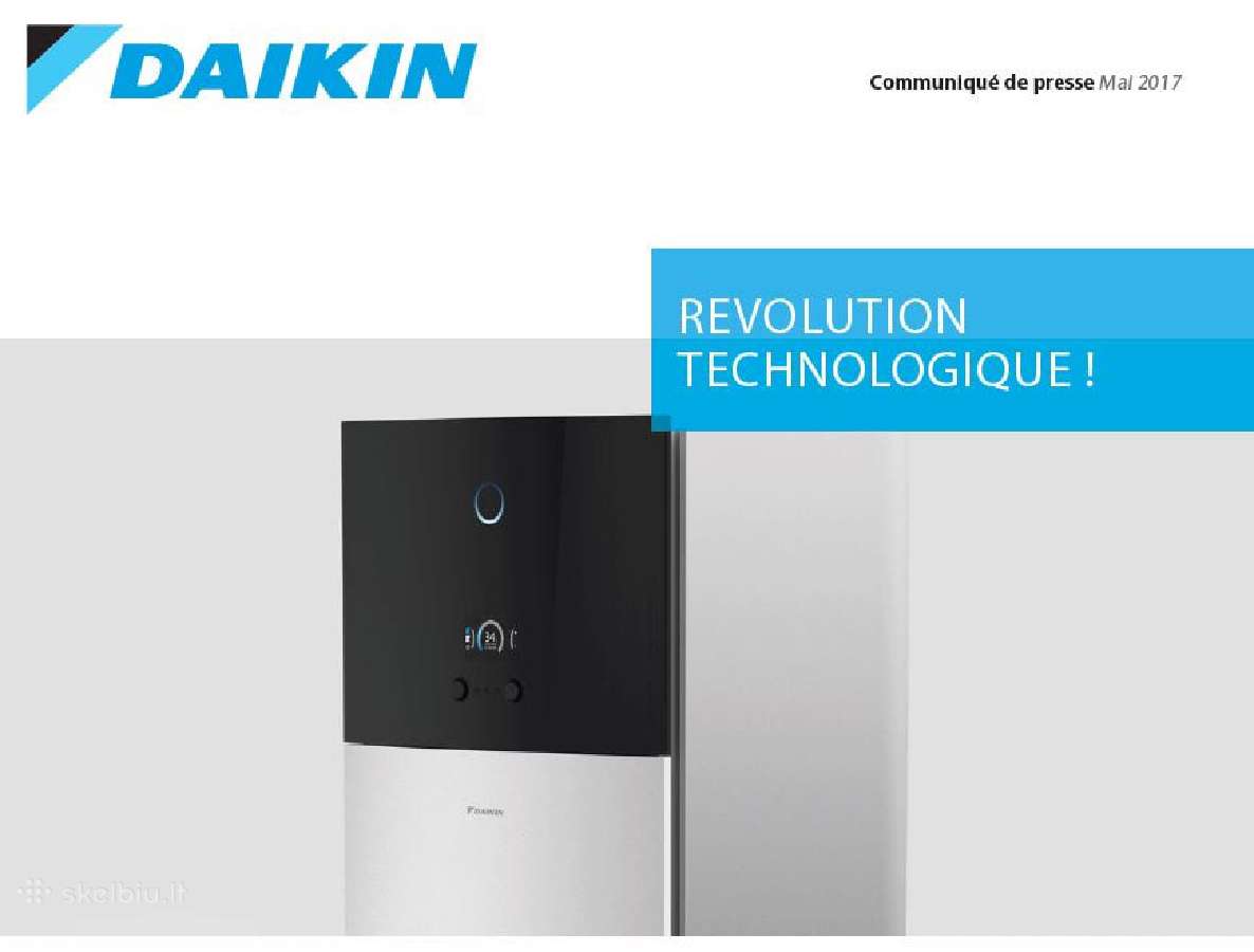 Daikin Altherma 3 Oras vanduo šilumos siurblys - nuotraukos Nr. 16