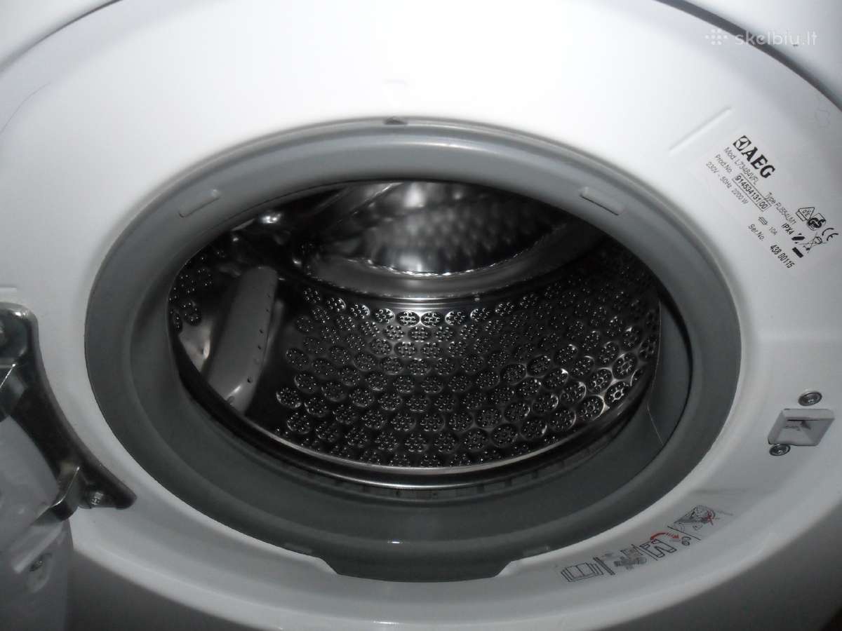 Aeg 8kg A++,siauresne - nuotraukos Nr. 5