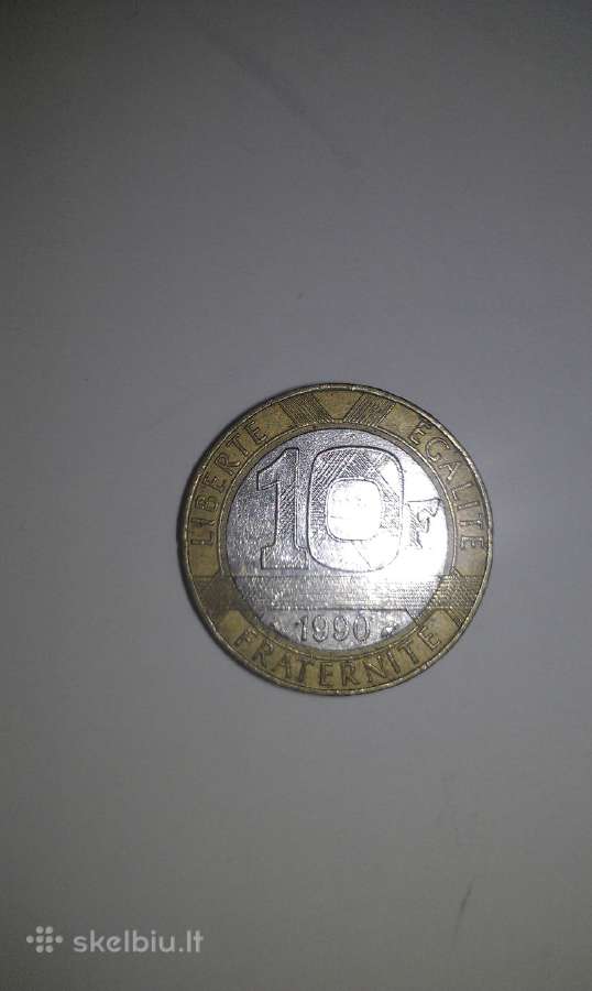 Liberte Egalite Fraternite 10 F 1990 m.