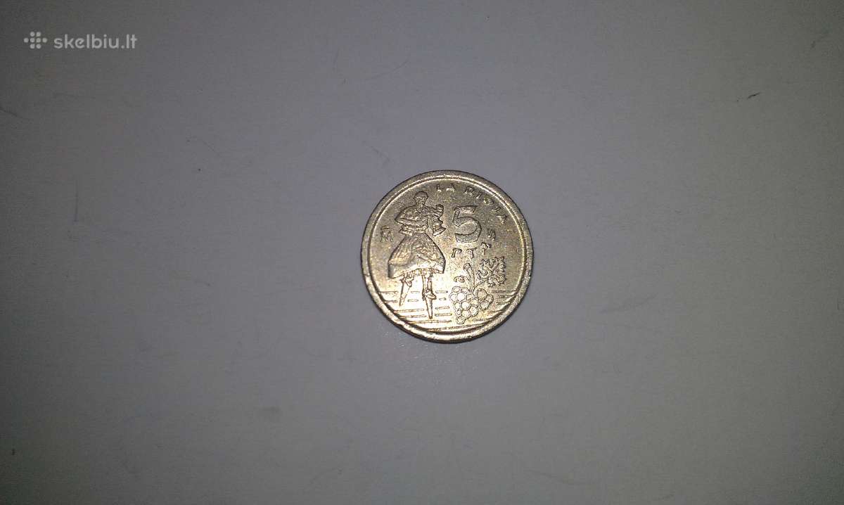 Moneta Spain 5 Pesetas, 1996m, La Rioja - nuotraukos Nr. 2