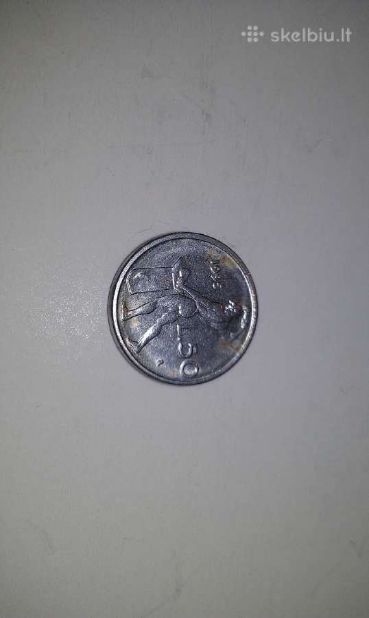 Moneta Italy 50 Lire 1995 m.