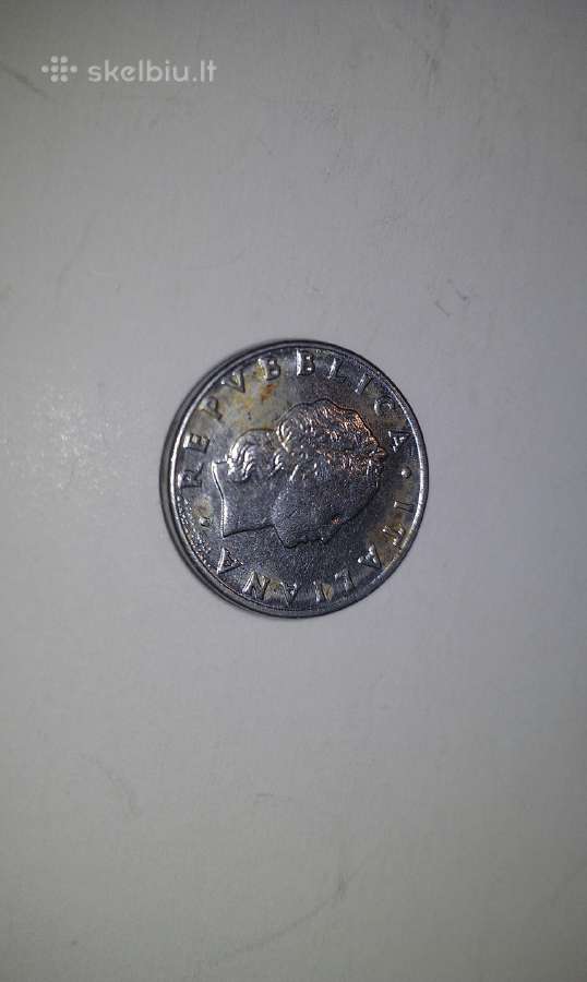 Moneta Italy 50 Lire 1995 m. - nuotraukos Nr. 2