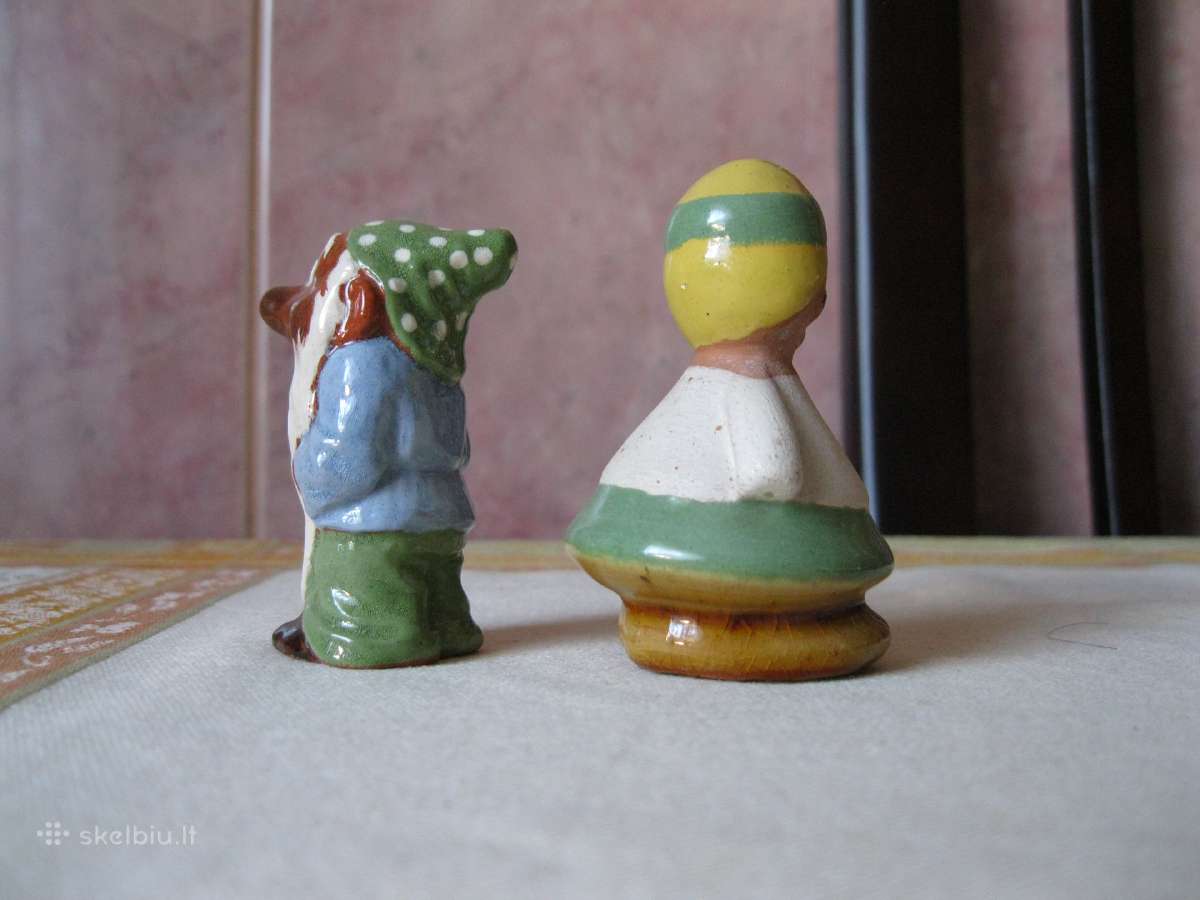 Dvi Molines Glazuruotos Statuleles - labai grazios - nuotraukos Nr. 4
