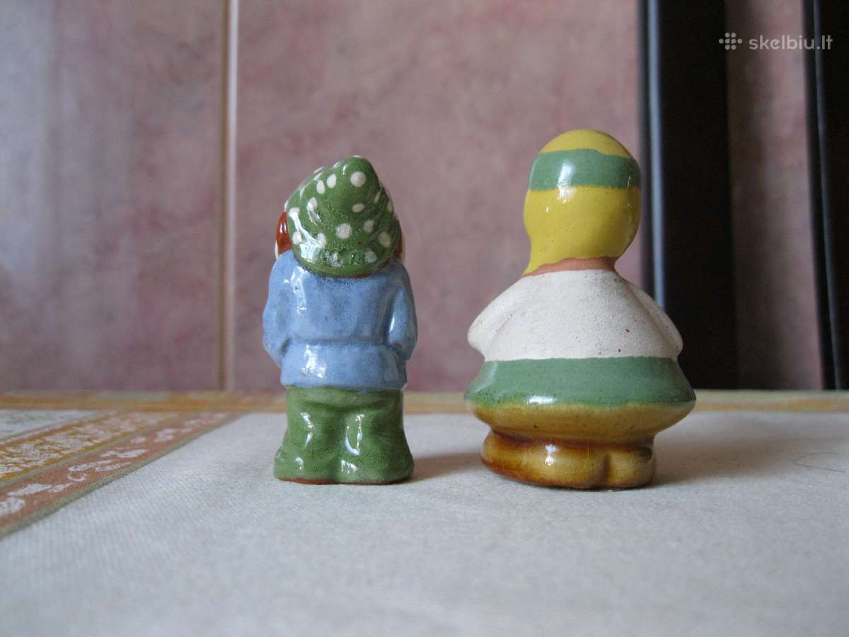 Dvi Molines Glazuruotos Statuleles - labai grazios - nuotraukos Nr. 5