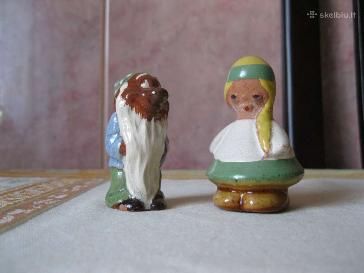 Dvi Molines Glazuruotos Statuleles - labai grazios - nuotraukos Nr. 7