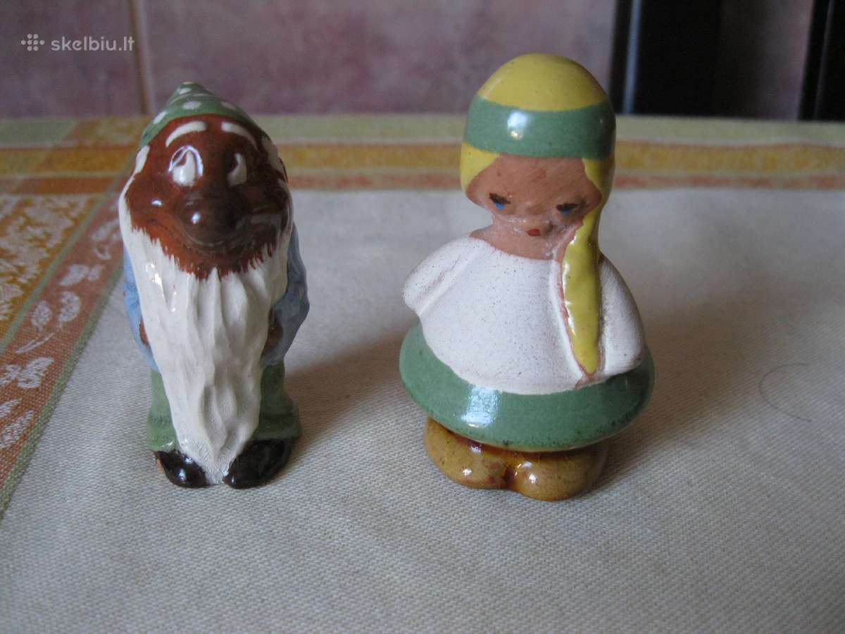 Dvi Molines Glazuruotos Statuleles - labai grazios - nuotraukos Nr. 8