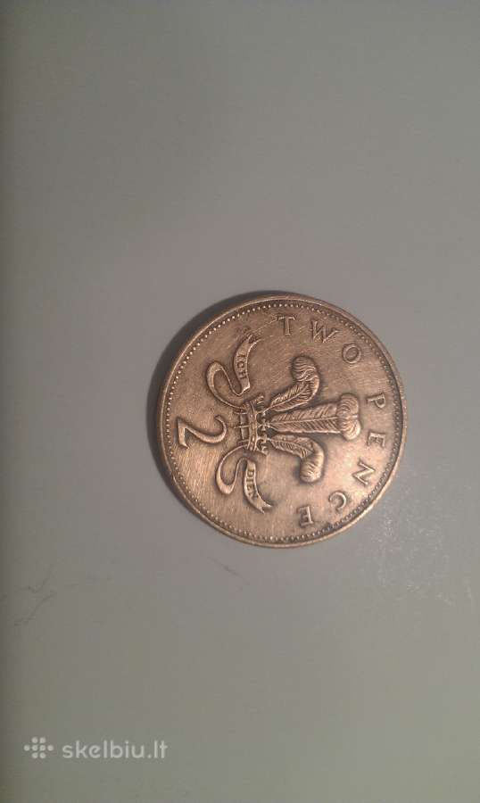Moneta 2 Pence - Elizabeth II 4th portrait