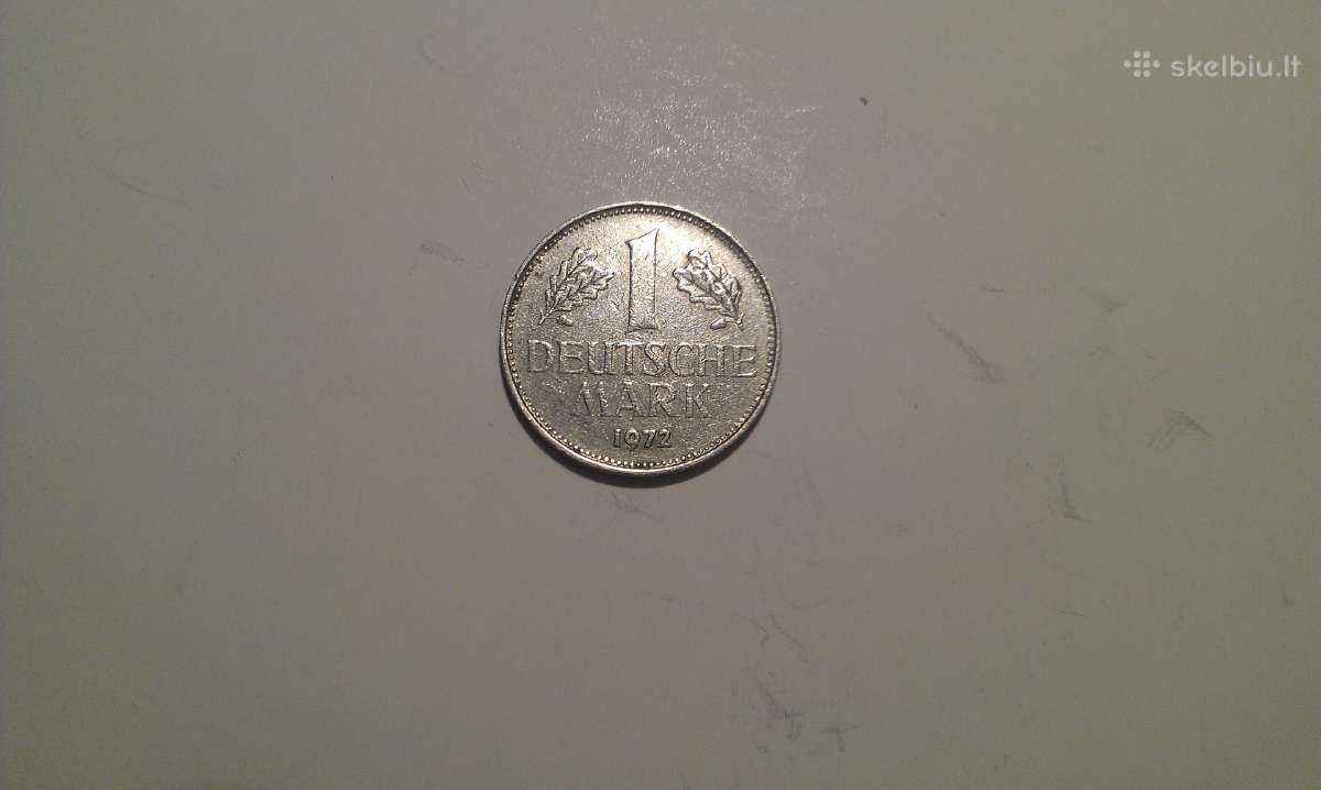 Monetą1 Mark 1972 J Deutschland 1 Deutsche Mark Bu