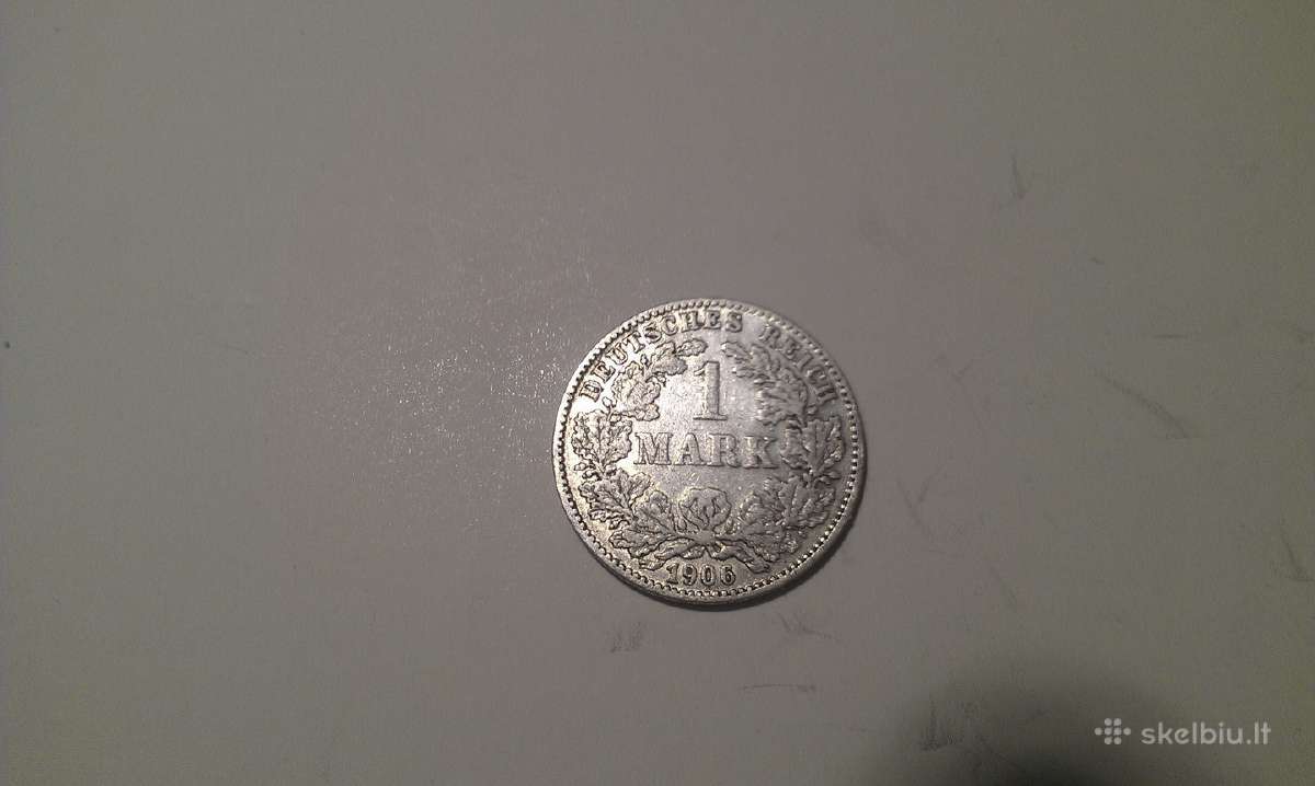 Moneta 1 Mark 1906 G Kleinmünzen