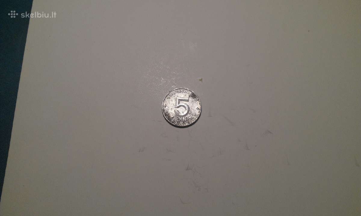 Moneta 5 Pfennig 1950 A Ddr Ddr