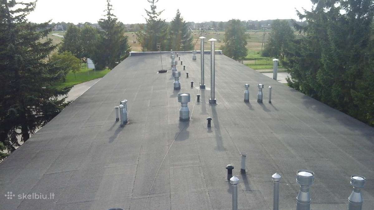 Ploksciu stogu dengimas prilydoma bitumine danga - nuotraukos Nr. 6