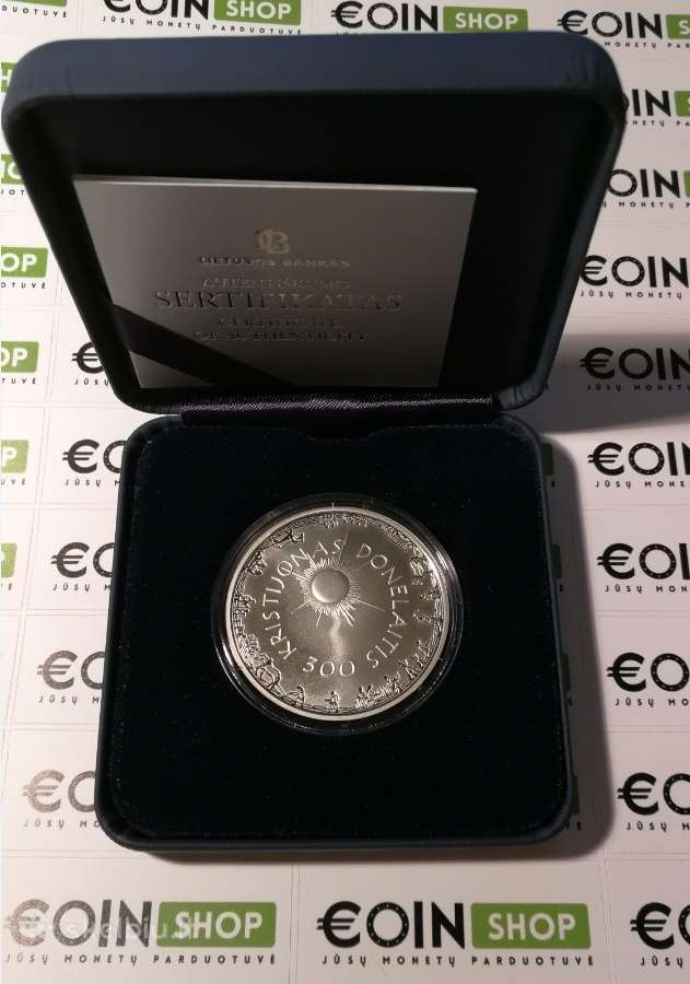 Lietuva 2014 50 Litų Kristijono Donelaičio 300-osi