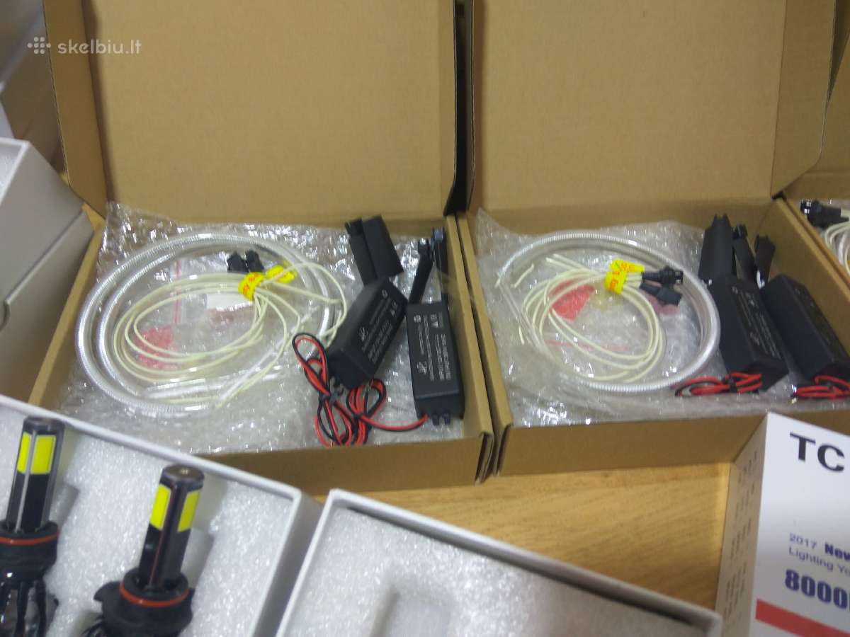 LED, Xenon, Angel Eyes, Markeriai, H7, H11, T10 - nuotraukos Nr. 25