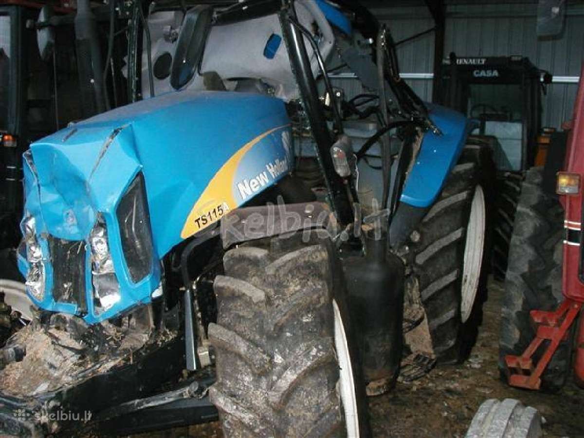 New Holland Ford dalys Ir Remontas