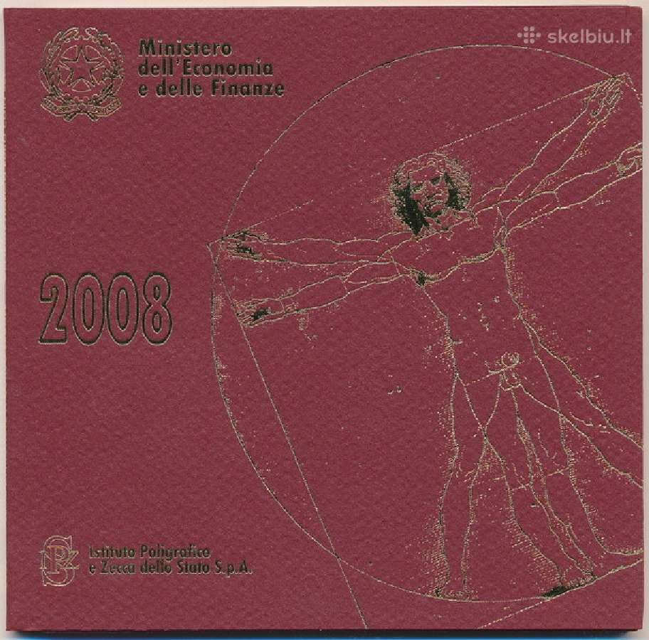 Euro monetu oficialus rinkiniai Bu Unc Proof kokyb - nuotraukos Nr. 5