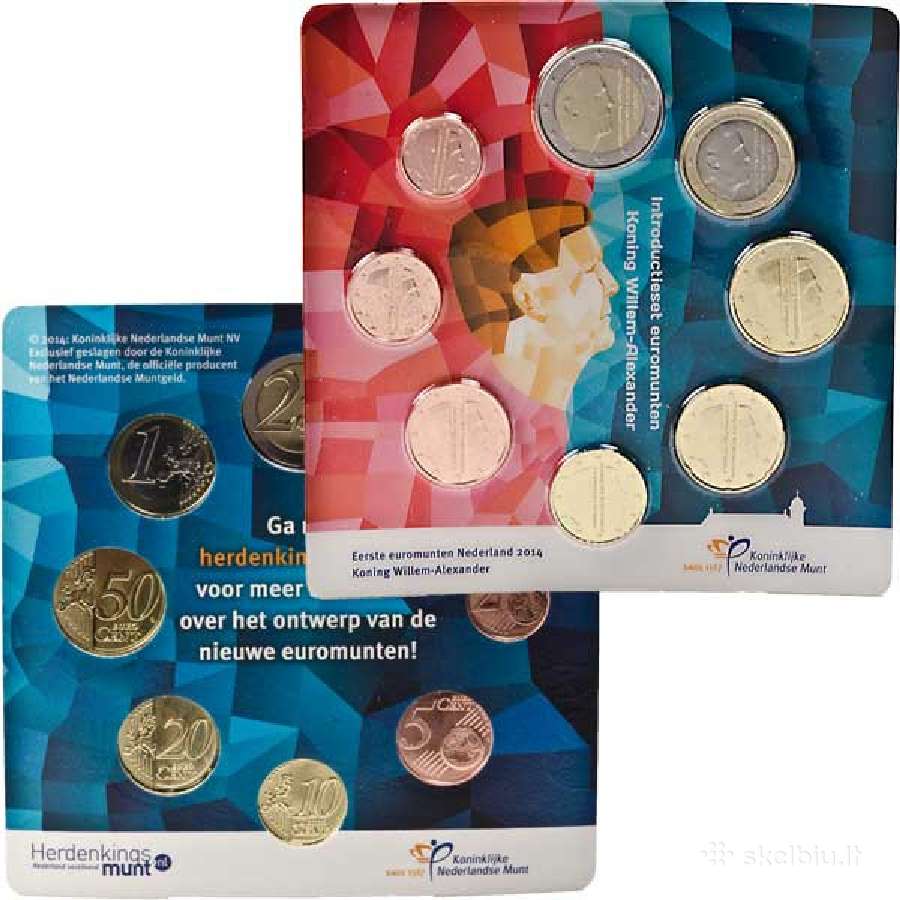 Euro monetu oficialus rinkiniai Bu Unc Proof kokyb - nuotraukos Nr. 6