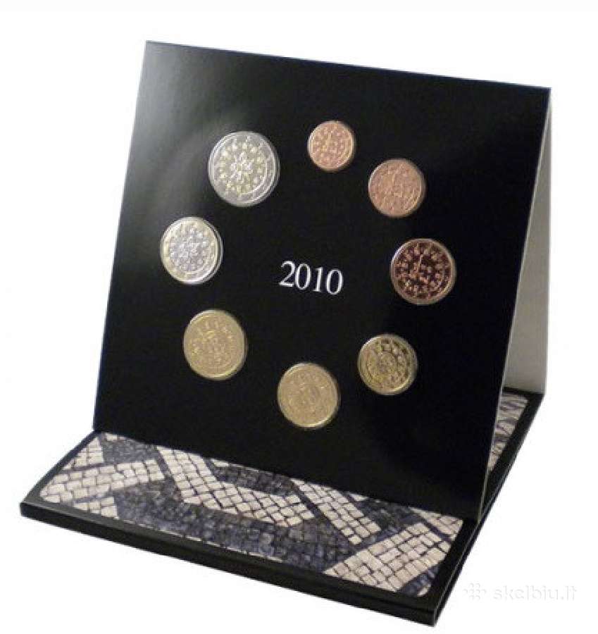 Euro monetu oficialus rinkiniai Bu Unc Proof kokyb - nuotraukos Nr. 7