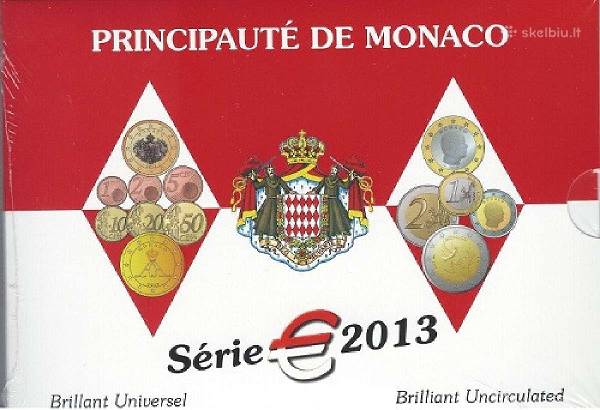 Vatikanas, San Marinas, Monakas, rečiausi euro rin - nuotraukos Nr. 2