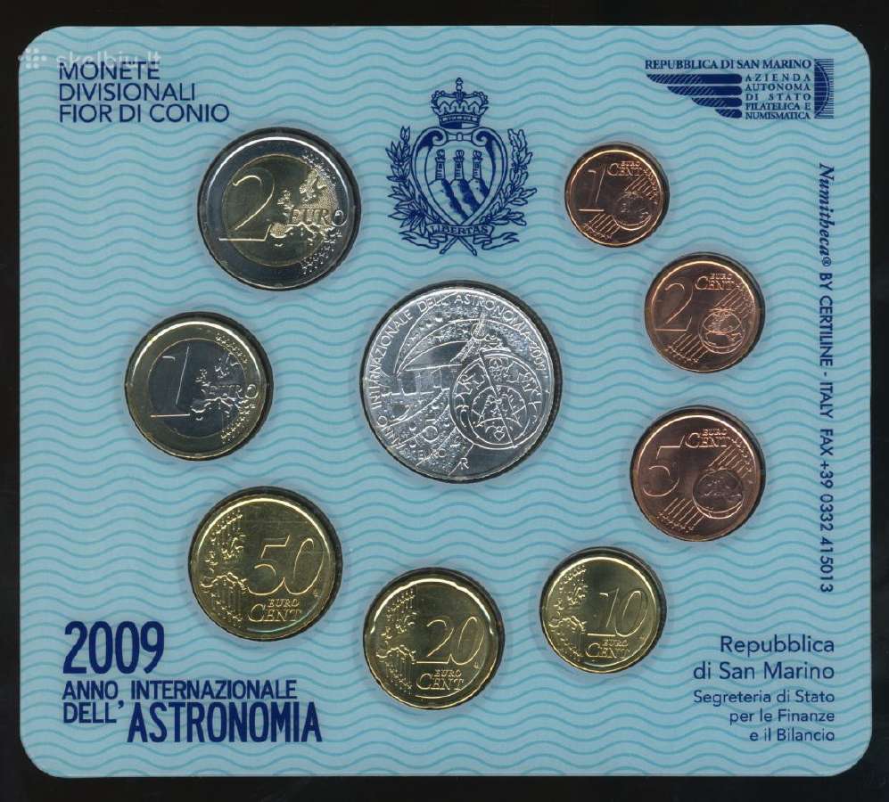 Vatikanas, San Marinas, Monakas, rečiausi euro rin - nuotraukos Nr. 5