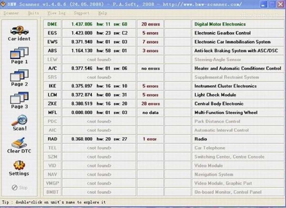 Bmw Scanner 1.4 diagnostikos & programavimo įranga - nuotraukos Nr. 5