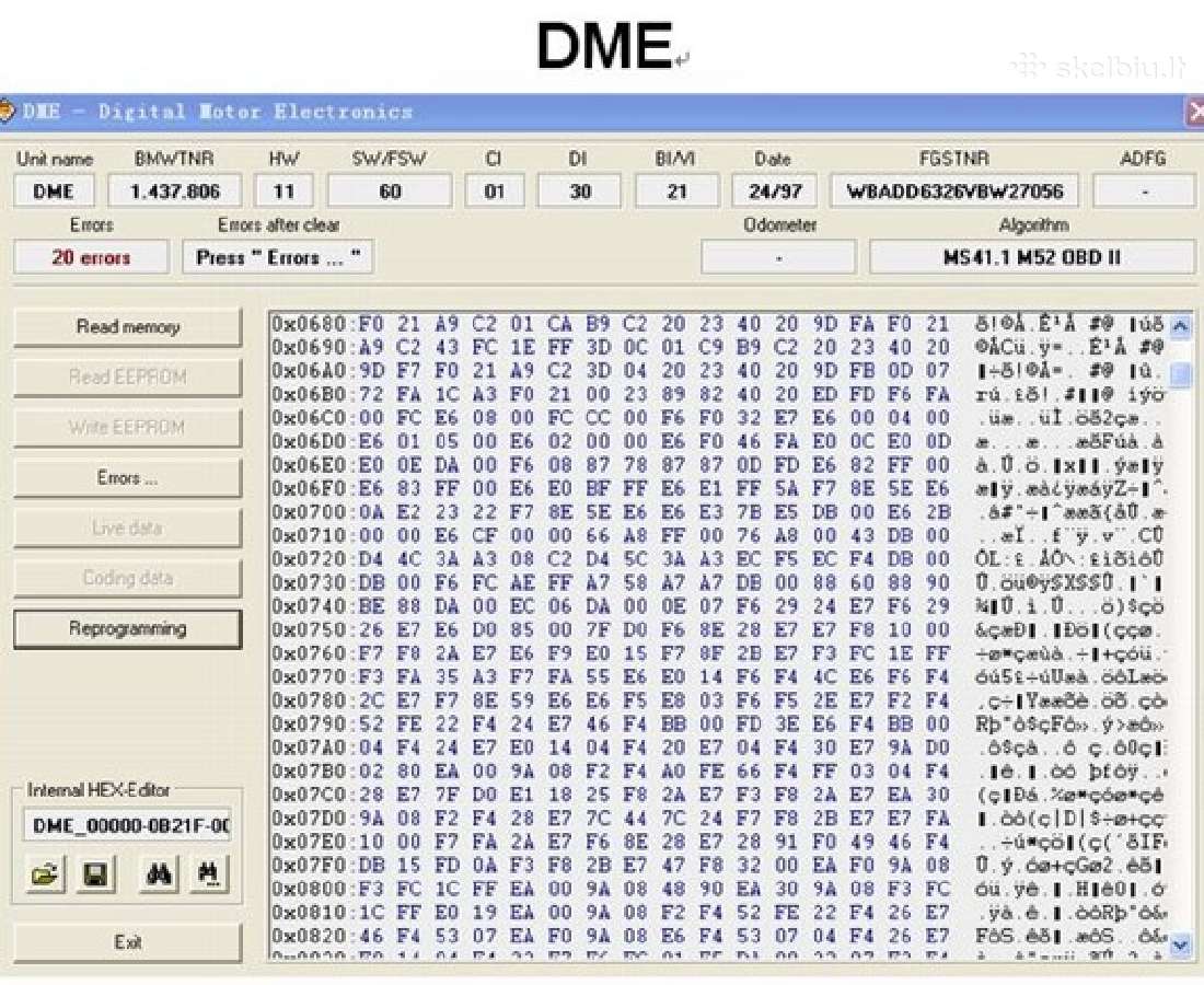 Bmw Scanner 1.4 diagnostikos & programavimo įranga - nuotraukos Nr. 7