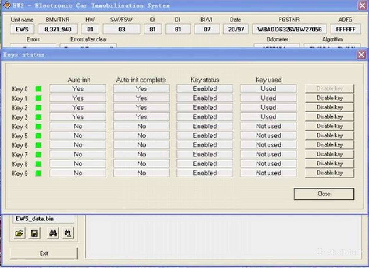 Bmw Scanner 1.4 diagnostikos & programavimo įranga - nuotraukos Nr. 11