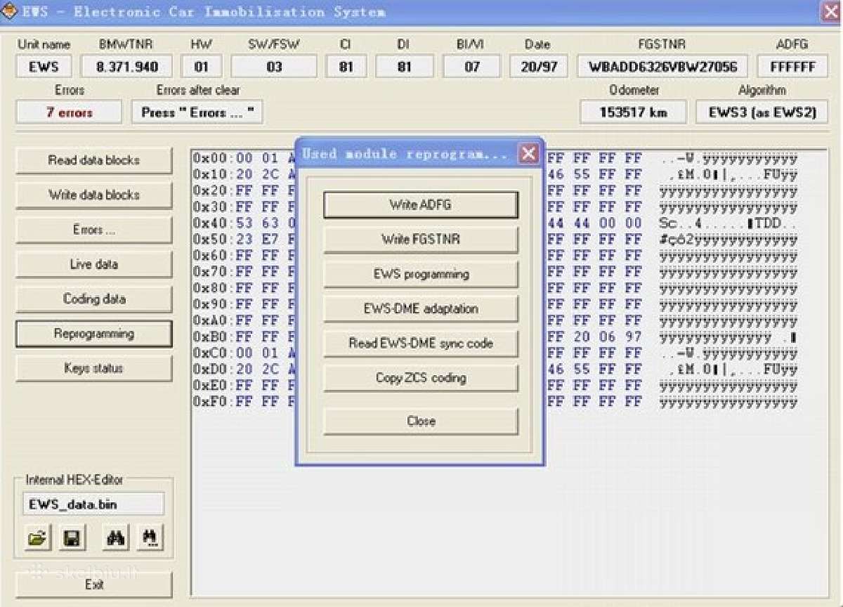 Bmw Scanner 1.4 diagnostikos & programavimo įranga - nuotraukos Nr. 15