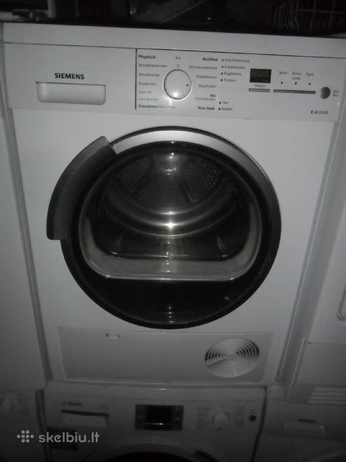 Siemens Dziovykle 7kg