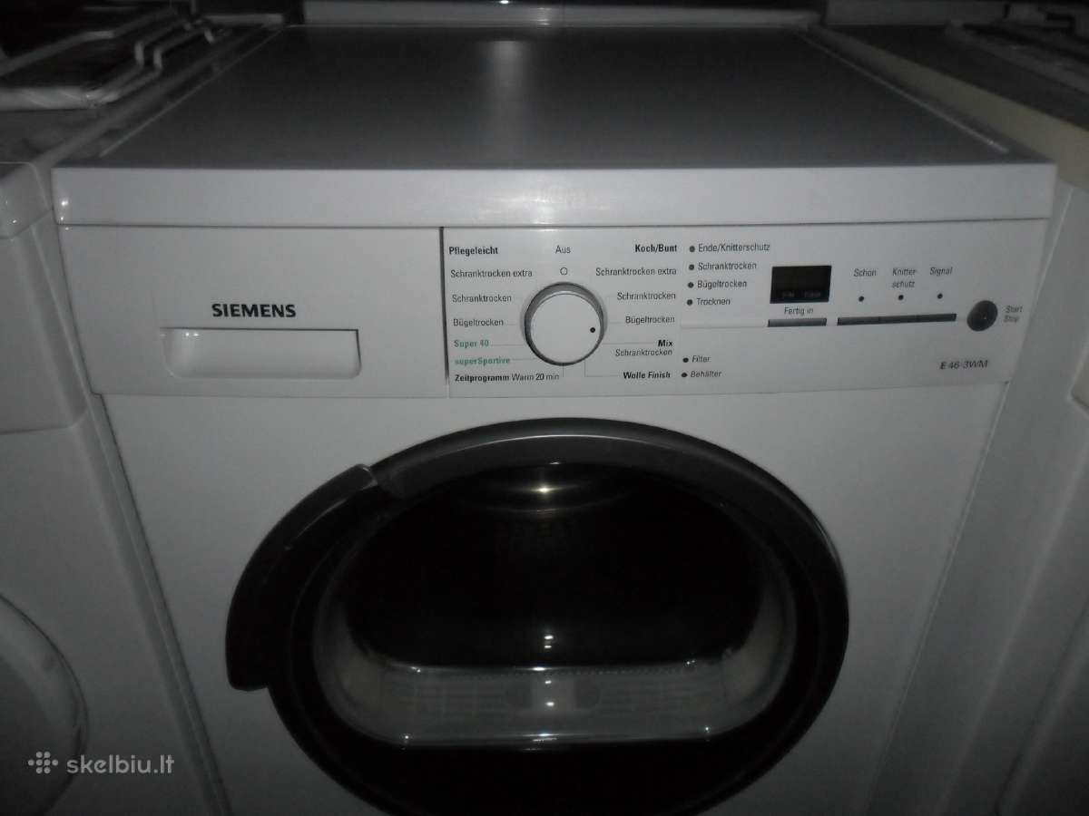 Siemens Dziovykle 7kg - nuotraukos Nr. 2