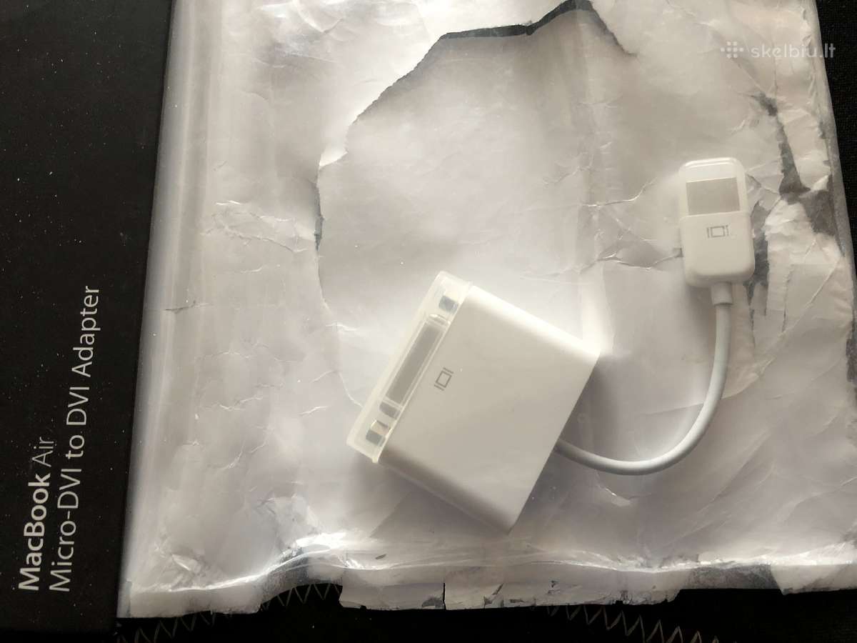 Apple MacBook Air adapteris Mb204g/a | Skelbiu.lt Apple MacBook Air adapteris Mb204g/a