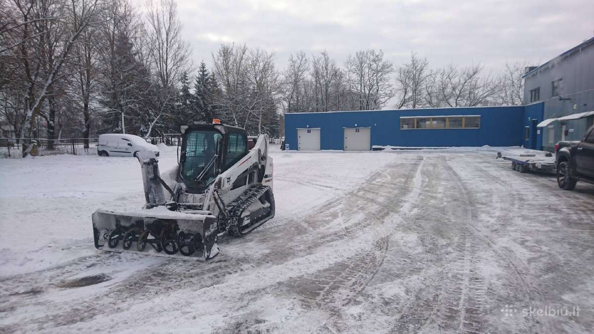 Vikšrinių Minikrautuvų, ekskavatoių Bobcat nuoma - nuotraukos Nr. 28