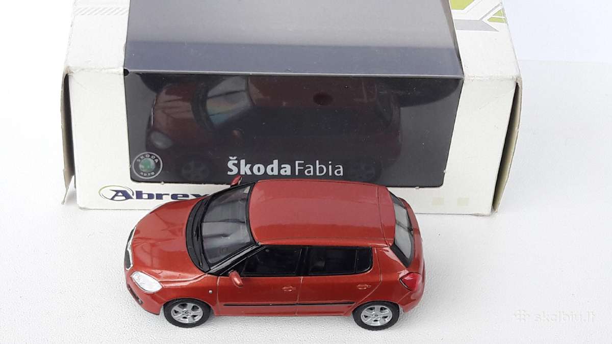 1/43 modeliukai Škoda Fabia Mk2 - nuotraukos Nr. 8